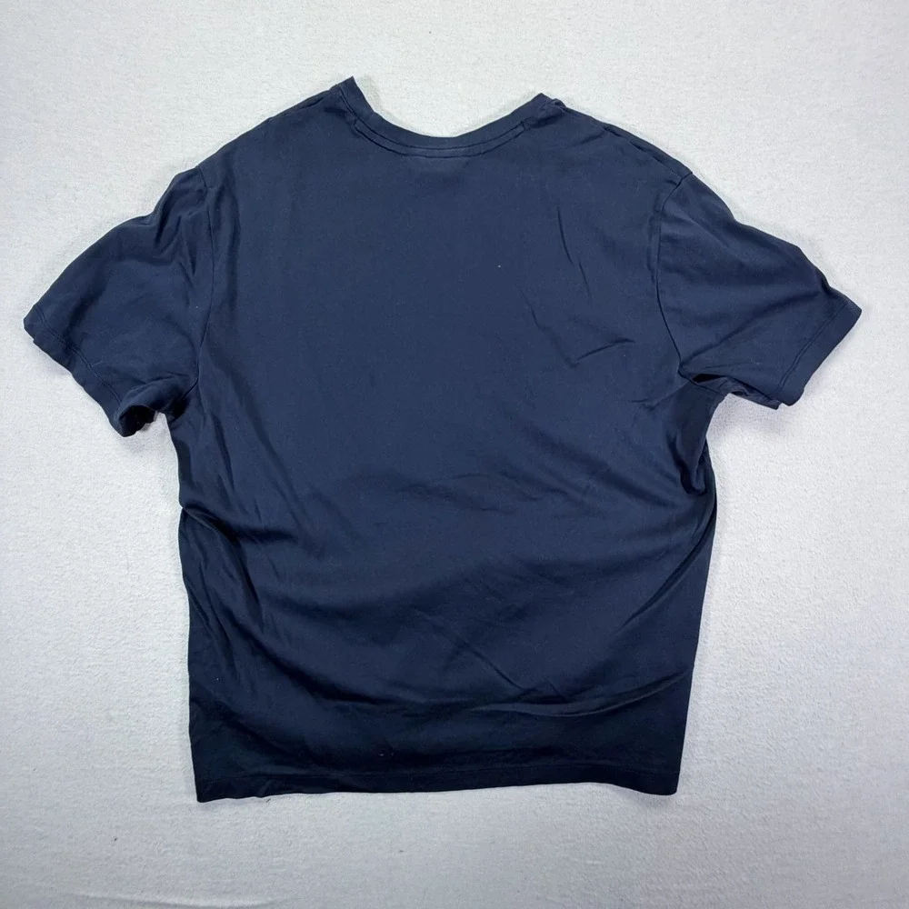 Banana Republic T-Shirt Mens XL Tall‎ Navy Blue Good Luxe Touch Performance Tee